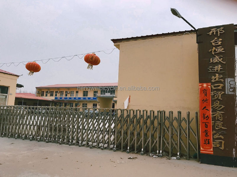 Κίνα Guangzong County Hengwei Bicycle Co., Ltd. Σχεδιάγραμμα επιχείρησης 